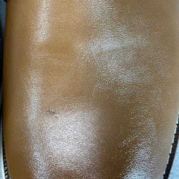 VANCE CO. Men's Tan Thad Faux-Leather Lace-Up Oxfords SZ 13 - Picture 6 of 12